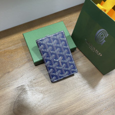 Goyard wallet_Navy