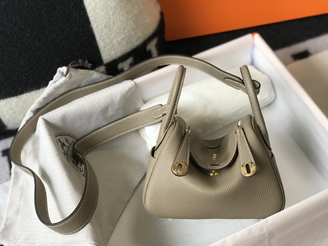 HERMES mini lindy_grey