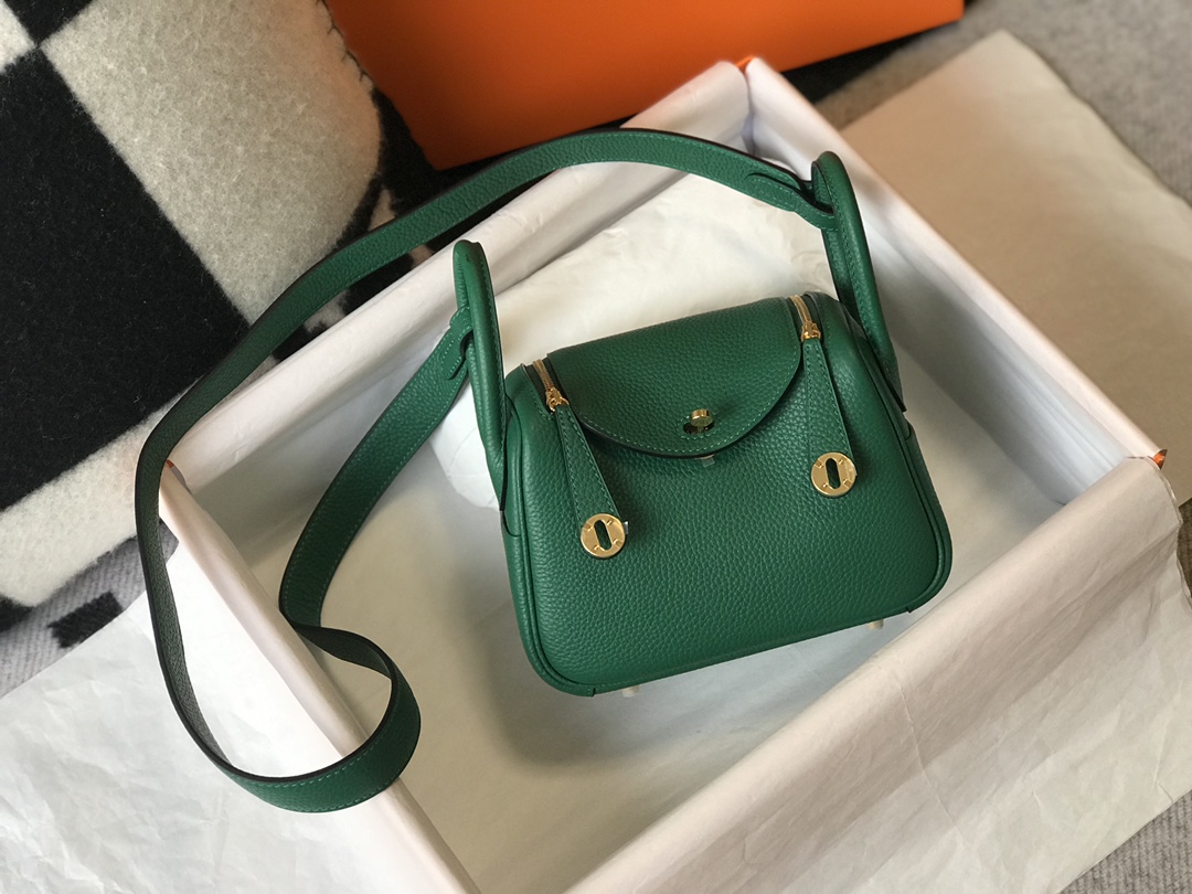 HERMES mini lindy_green