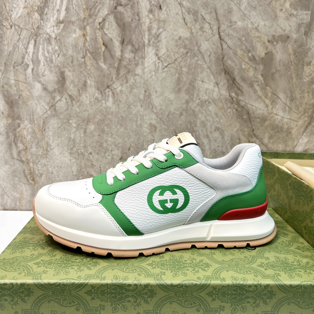 Gucci_Sneakers_White Green