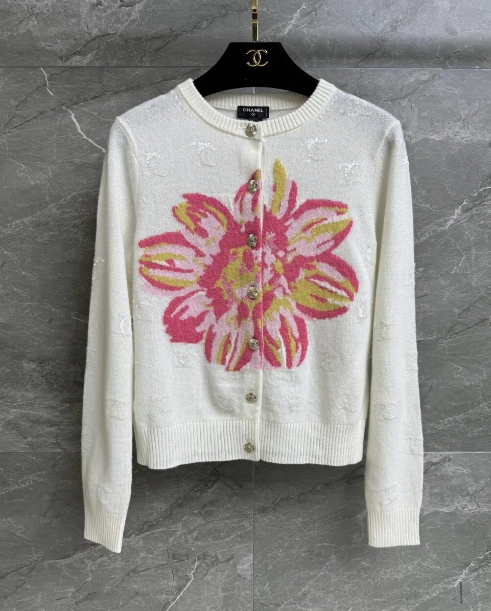 Chanel Sweater_white