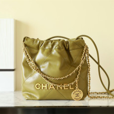 CHANEL 22 BAG_green