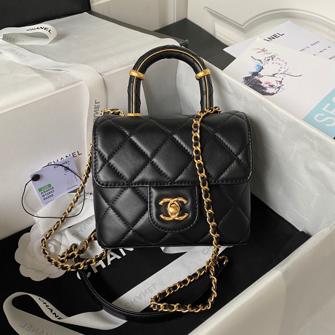 CHANEL Flap Bag_black